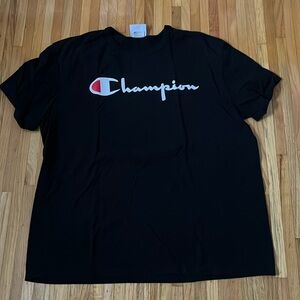 Champion black t shirt